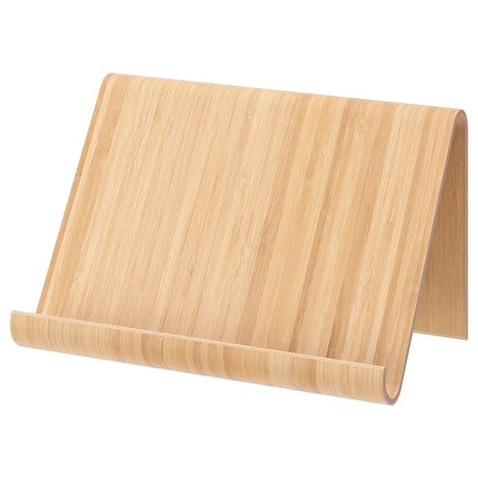 Ikea VIVALLA - Tablet stand, bamboo veneer, 26x17 cm