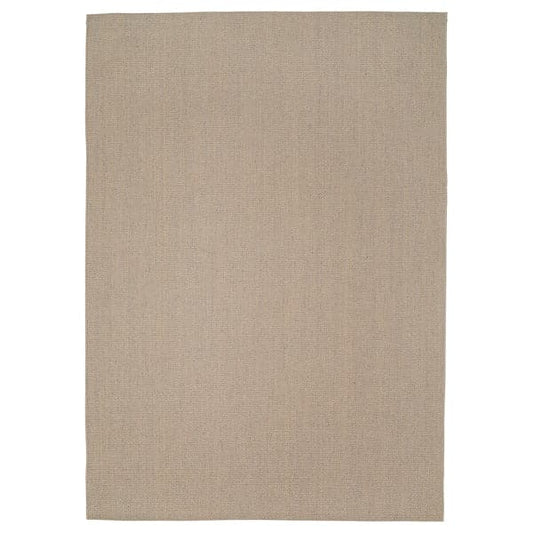 Ikea VODSKOV - Rug, flatwoven, natural/light grey, 200x300 cm