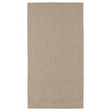 VODSKOV rug, flatwoven, natural/light grey, 80x150 cm