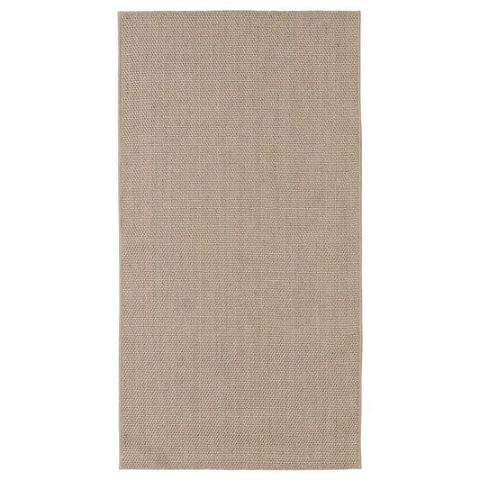 Ikea VODSKOV - Rug, flatwoven, natural/light grey, 80x150 cm