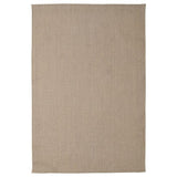 VODSKOV rug, flatwoven, natural/light grey, 170x240 cm