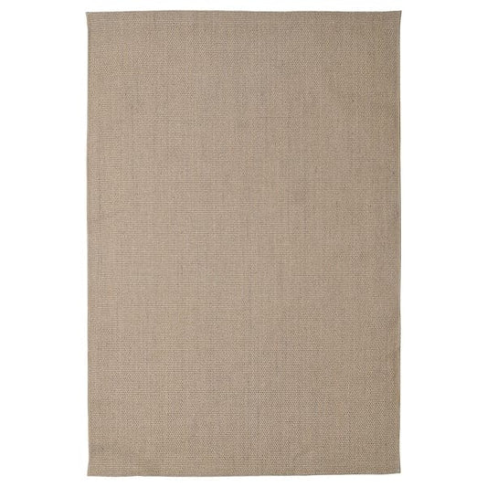VODSKOV - Rug, flatwoven, natural/light grey, 170x240 cm - best price from Maltashopper.com 40512386