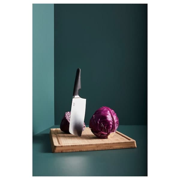 Ikea VÖRDA Chinese Cleaver - black 18 cm ,