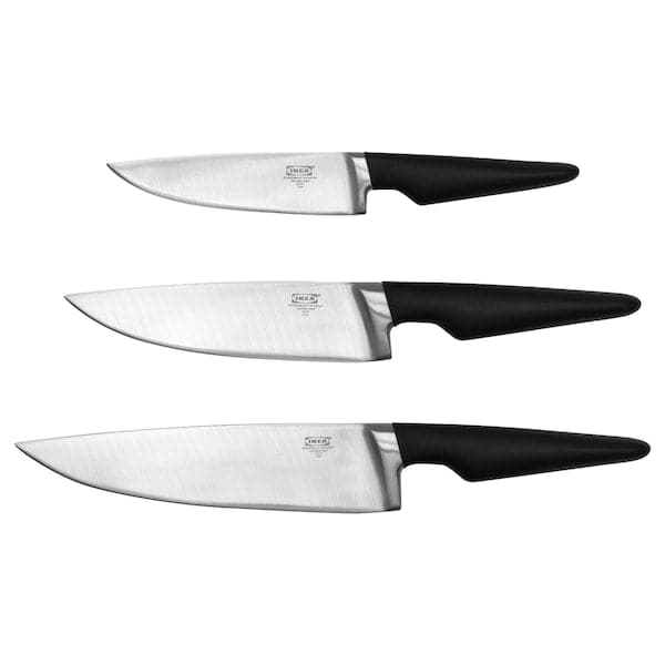VÖRDA - 3-piece knife set - best price from Maltashopper.com 30341173