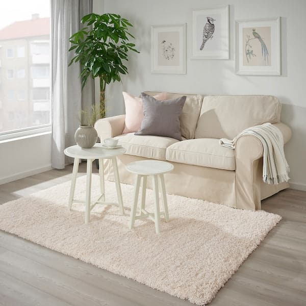 Ikea VOLLERSLEV - Carpet, long pile, 133x195 cm