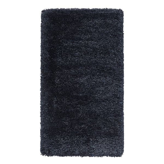 Ikea VOLLERSLEV - Rug, high pile, dark blue, 80x150 cm