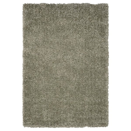 Ikea VOLLERSLEV - Rug, high pile, grey-green, 160x230 cm