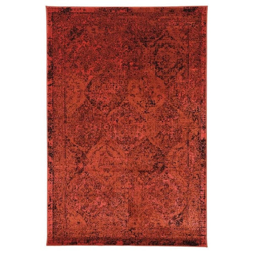 VONSBÄK - Carpet, short pile, red, 170x230 cm