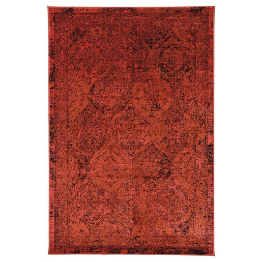 Ikea VONSBÄK - Carpet, short pile, red, 133x195 cm