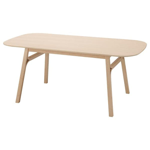 VOXLÖV - Dining table, light bamboo, 180x90 cm