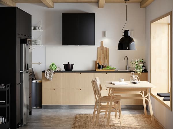 Ikea VOXLÖV - Dining table, light bamboo, 180x90 cm