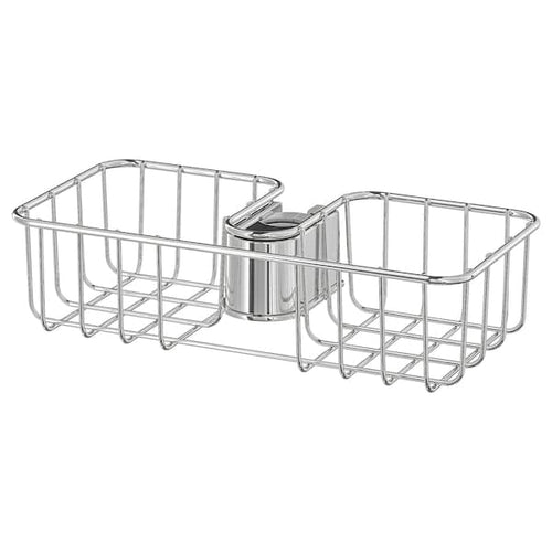 VOXNAN shower shelf, chrome-plated, 25x6 cm