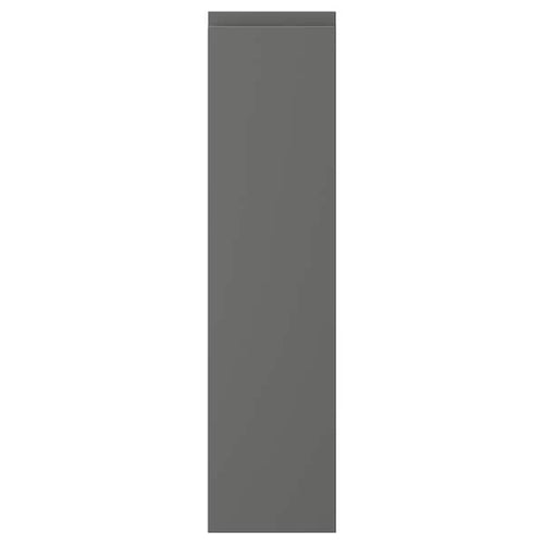 VOXTORP - Door, dark grey, 20x80 cm