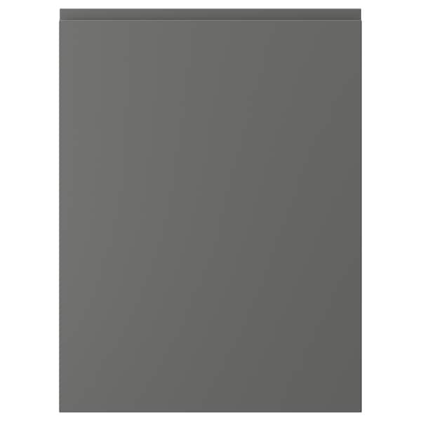 VOXTORP - Door, dark grey, 60x80 cm - best price from Maltashopper.com 70454097