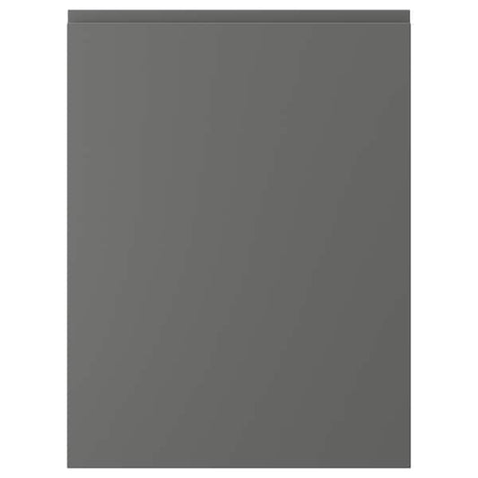 VOXTORP - Door, dark grey, 60x80 cm - best price from Maltashopper.com 70454097