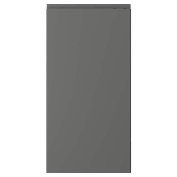 VOXTORP - Door, dark grey, 40x80 cm