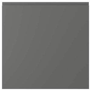 VOXTORP - Door, dark grey, 60x60 cm - best price from Maltashopper.com 90454096