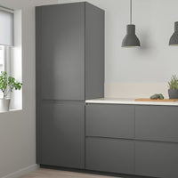 VOXTORP - Door, dark grey, 40x100 cm - best price from Maltashopper.com 60454088