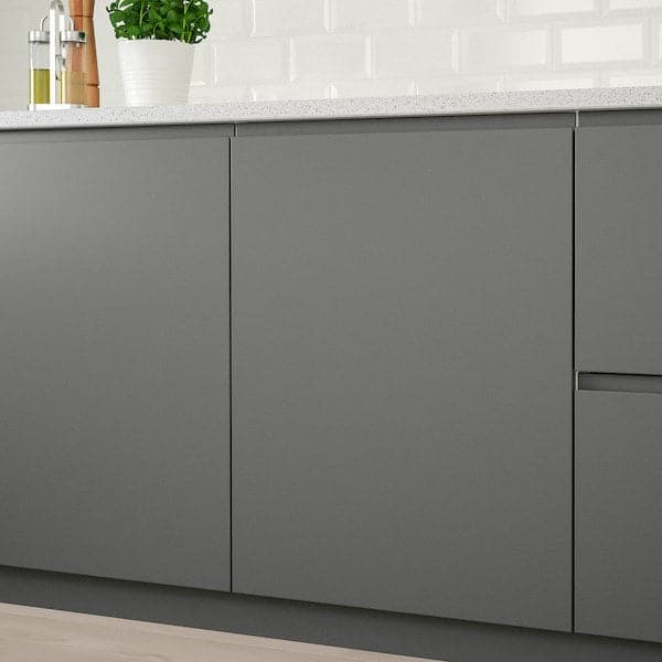 VOXTORP - Door, dark grey, 30x80 cm - best price from Maltashopper.com 80454087
