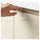 VOXTORP - Door, high-gloss light beige, 40x40 cm