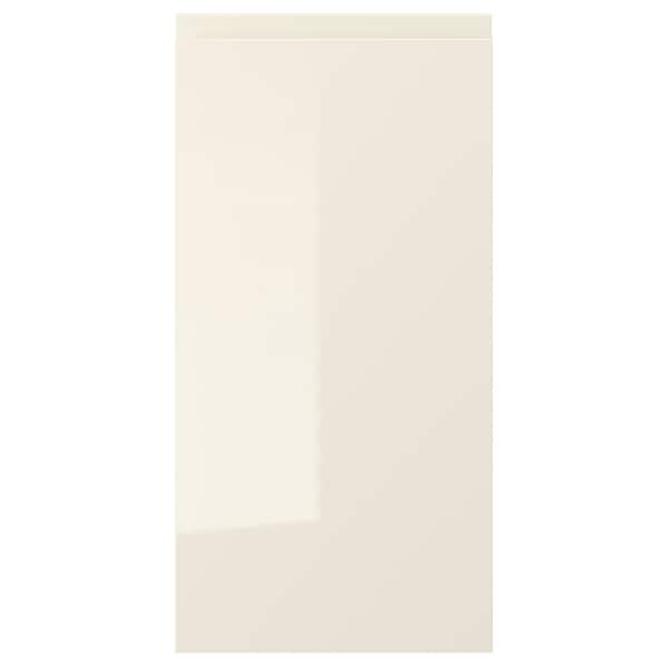 VOXTORP - Door, high-gloss light beige, 30x60 cm - best price from Maltashopper.com 60418892