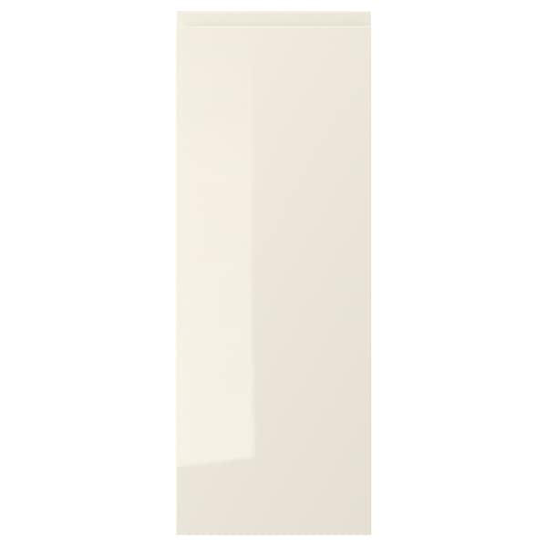 VOXTORP - Door, high-gloss light beige, 30x80 cm - best price from Maltashopper.com 70418896