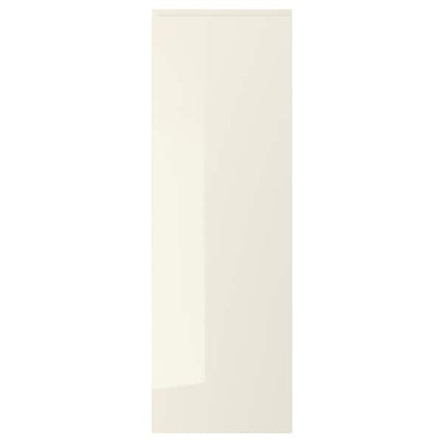 VOXTORP - Door, high-gloss light beige, 40x120 cm