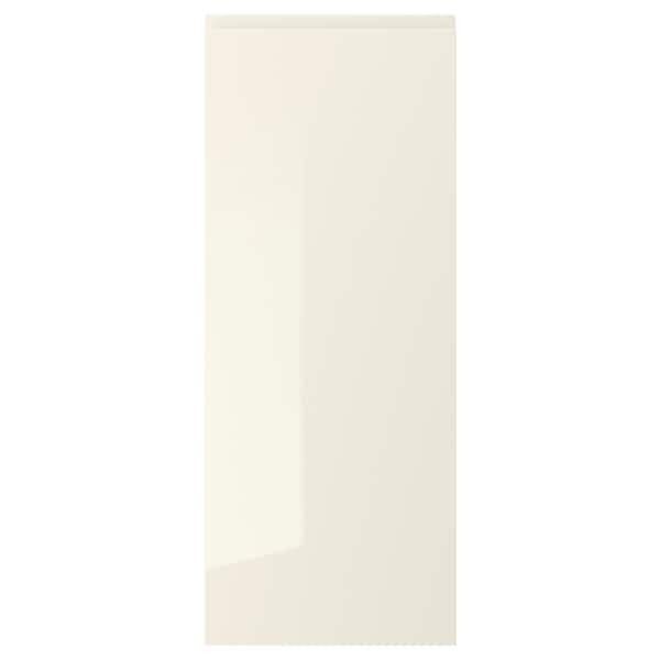 VOXTORP - Door, high-gloss light beige, 40x100 cm