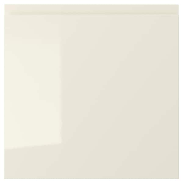 VOXTORP - Door, high-gloss light beige, 40x40 cm - best price from Maltashopper.com 90321148