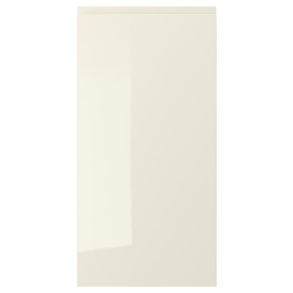 VOXTORP - Door, high-gloss light beige, 40x80 cm - best price from Maltashopper.com 50321150