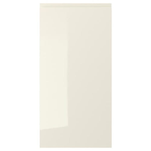 VOXTORP - Door, high-gloss light beige, 40x80 cm