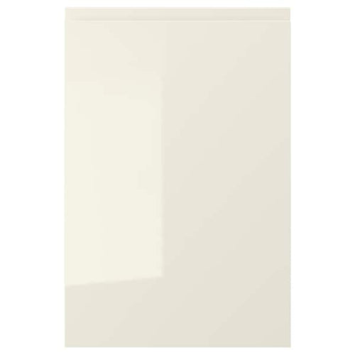 VOXTORP - Door, high-gloss light beige, 40x60 cm
