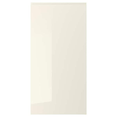 VOXTORP - Door, high-gloss light beige, 60x120 cm