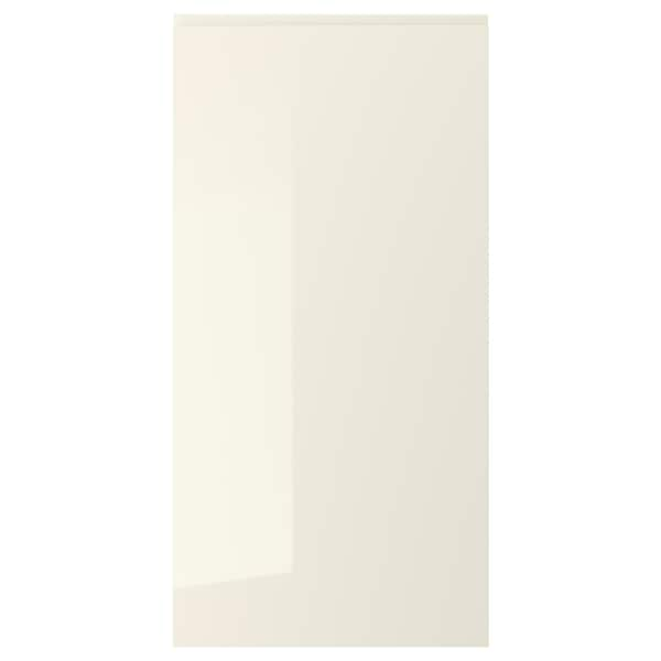 VOXTORP - Door, high-gloss light beige, 60x120 cm