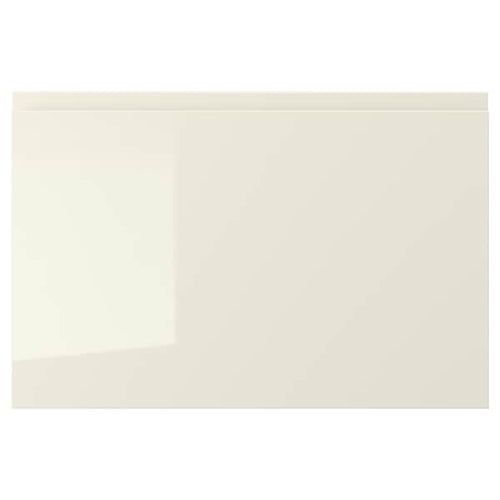 VOXTORP - Door, high-gloss light beige, 60x40 cm