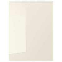 VOXTORP - Door, high-gloss light beige, 60x80 cm - best price from Maltashopper.com 40321155