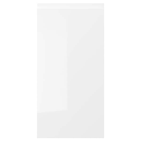 VOXTORP - Door, high-gloss white, 30x60 cm