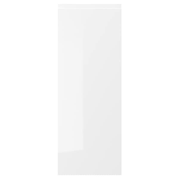 VOXTORP - Door, high-gloss white, 30x80 cm - best price from Maltashopper.com 50418897
