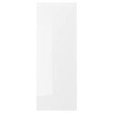 VOXTORP door, high-gloss white, 30x80 cm
