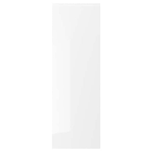 VOXTORP - Door, high-gloss white, 40x120 cm