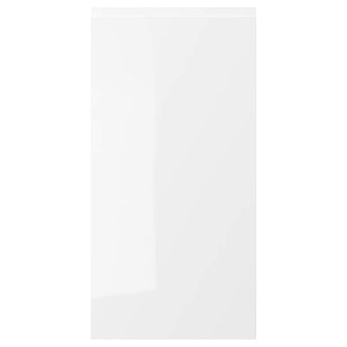 VOXTORP - Door, high-gloss white, 40x80 cm