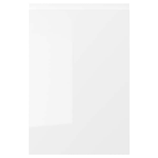 VOXTORP - Door, high-gloss white, 40x60 cm