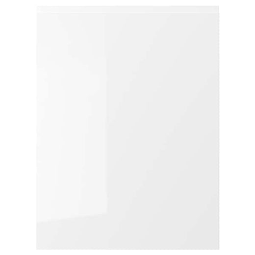 VOXTORP door, high-gloss white, 60x80 cm