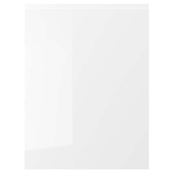 VOXTORP - Door, high-gloss white, 60x80 cm