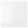 VOXTORP - Door, high-gloss white, 60x60 cm