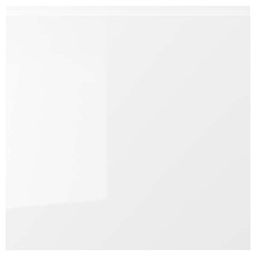 VOXTORP - Door, high-gloss white, 60x60 cm
