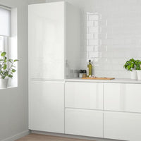 VOXTORP - Door, high-gloss white, 60x120 cm - best price from Maltashopper.com 80397488
