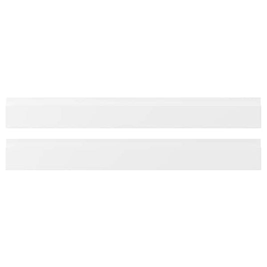 VOXTORP - Drawer front, matt white, 80x10 cm - best price from Maltashopper.com 50273192