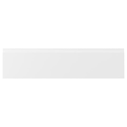 VOXTORP - Drawer front, matt white, 80x20 cm - best price from Maltashopper.com 30273193
