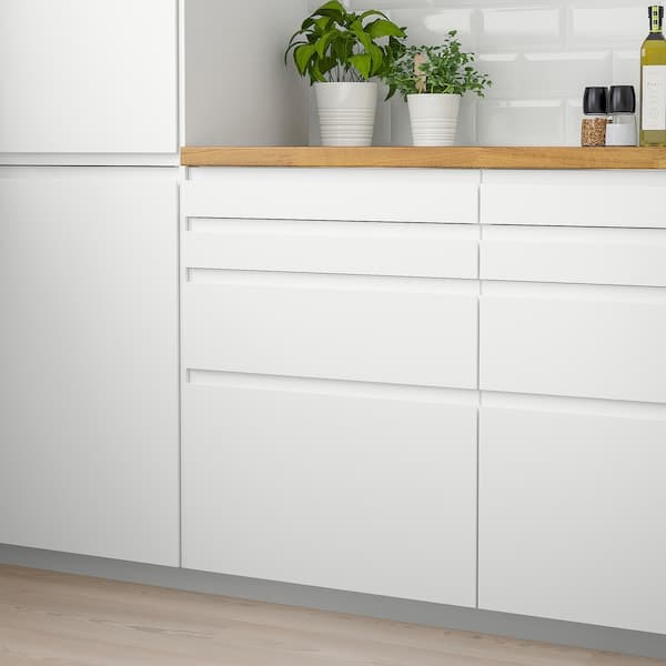 VOXTORP - Drawer front, matt white, 60x40 cm - best price from Maltashopper.com 70273191